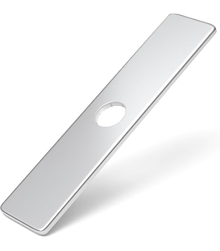 Moen 141002 Kitchen Faucet Escutcheon Deckplate for 3-Hole